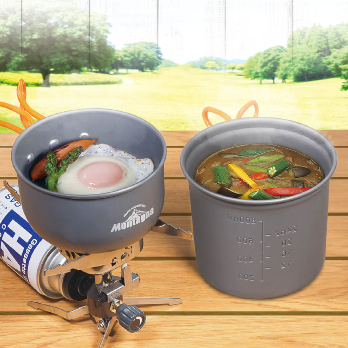 楽天市場】アウトドア 調理器具セット 8点 ソロキャンプ