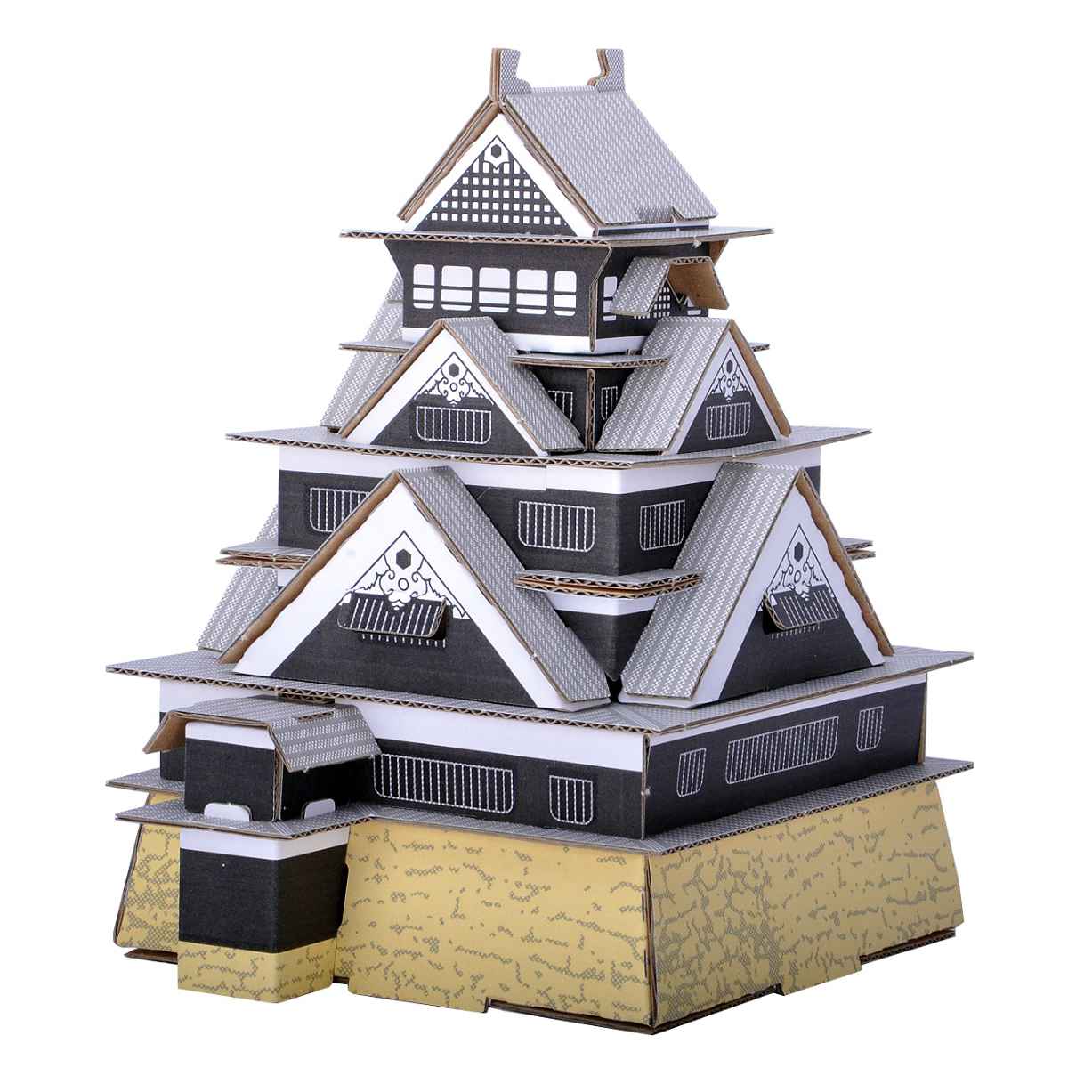 楽天市場】ペーパークラフト 工作キット ダンボール 段ボール
