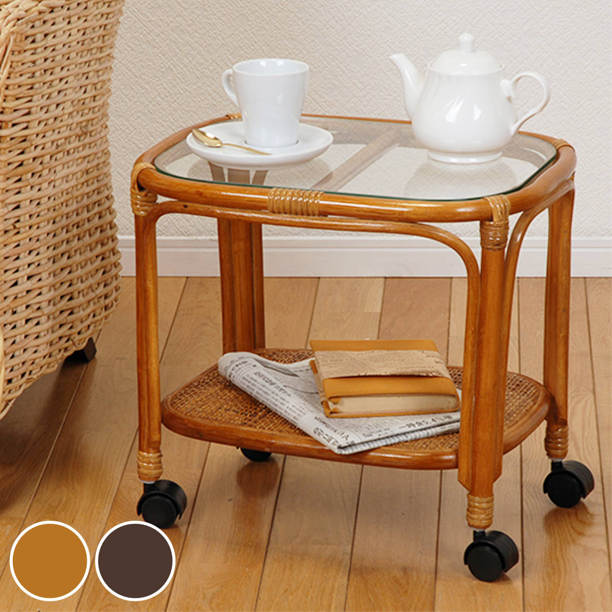 楽天市場】JUGLAS コンソールテーブル ラタン 高さ60cm （ ユグラ 籐