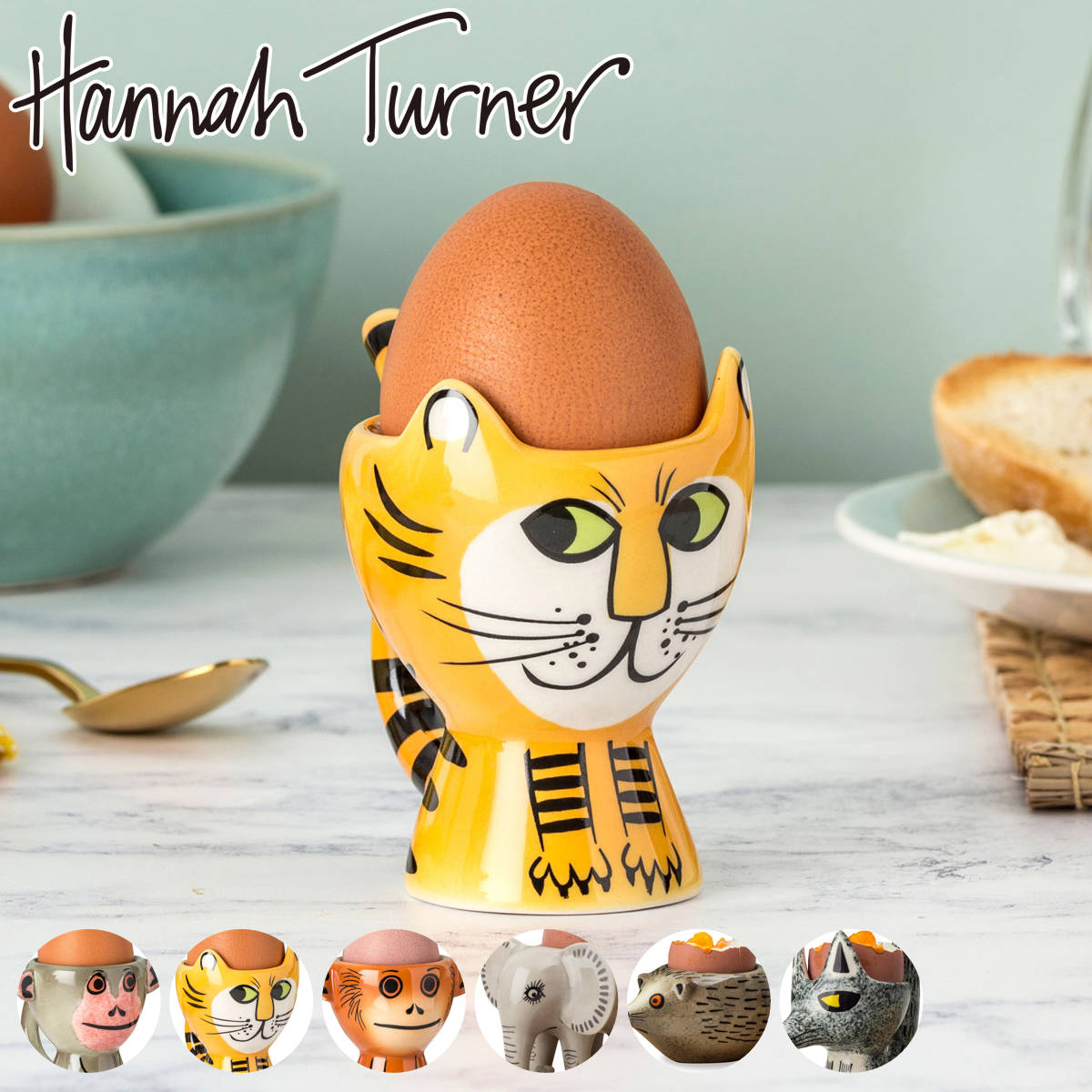 楽天市場】エッグカップ Hannah Turner Egg cups Owl フクロウ
