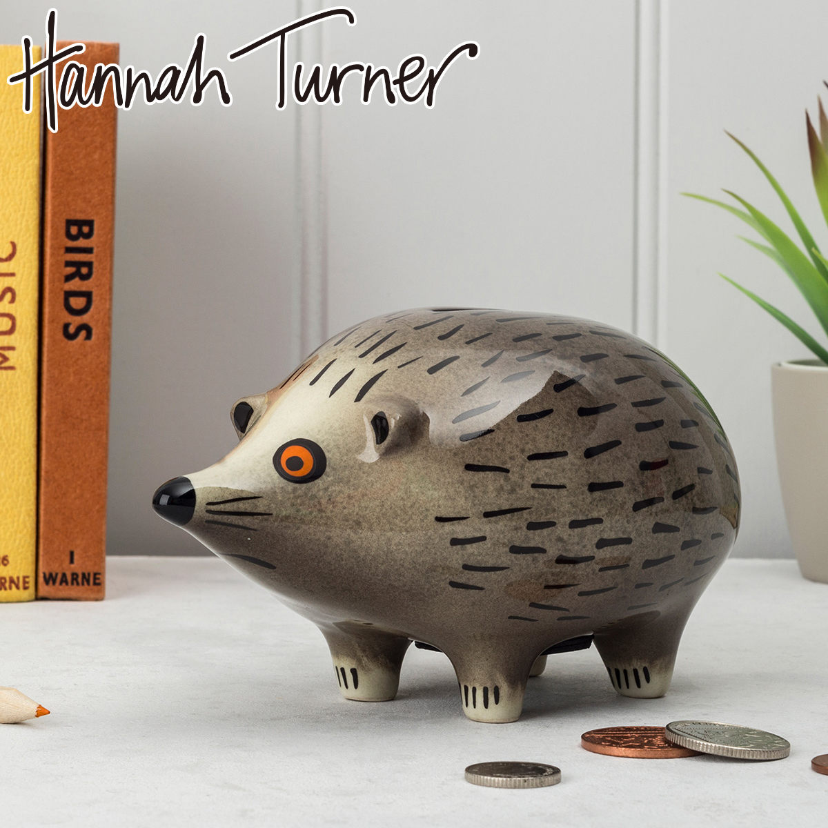 楽天市場】SPAREDYR 貯金箱 かわいい フィッシュ ローズ 14.5cm