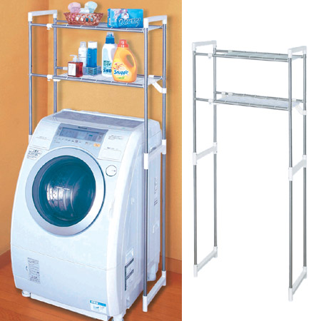 Livingut Washing Machine Cabinets Stainless Steel Laundry Rack