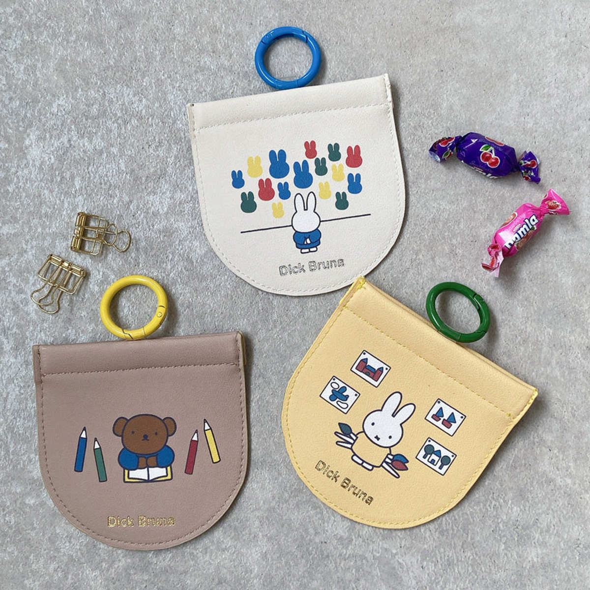 楽天市場】アクセサリーポーチ スヌーピー マルチケース スクエア