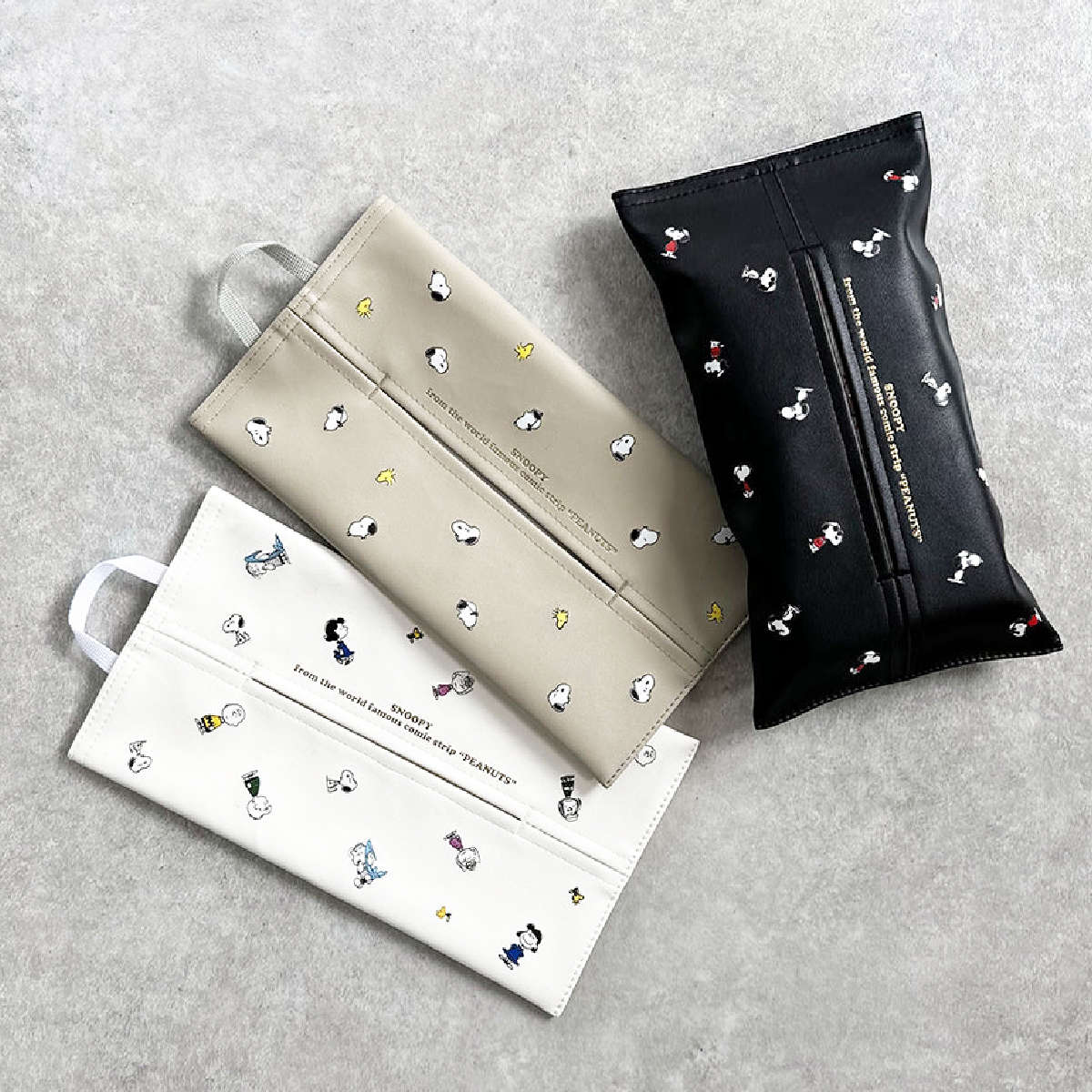 楽天市場】ティッシュケース スヌーピー＆フレンド スヌーピー 車