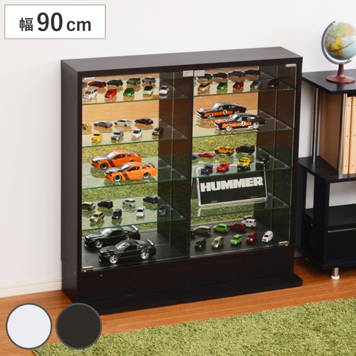 楽天市場】24日迄10%offクーポン カップボード コレクションボード 64