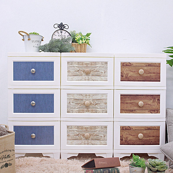 楽天市場】ランドリーチェスト 収納チェスト 編みかご ワイド 2段