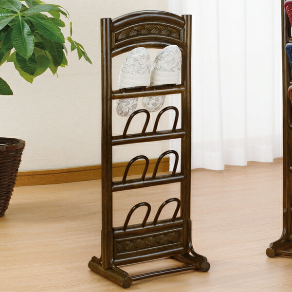 籐 スリッパラック ブラウン 籐 スリッパラック ブラウン 楽天市場】籐〔ラタン〕 スリッパ