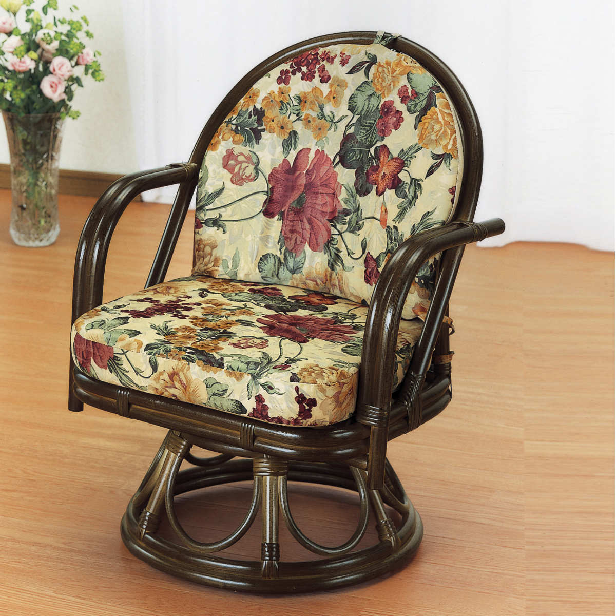 ラタン 籐製 椅子 イス チェア 回転 リビング 寝室 インテリア 家庭用 楽天市場】籐回転椅子 籐椅子 回転椅子 座面高28cm ラタンチェア