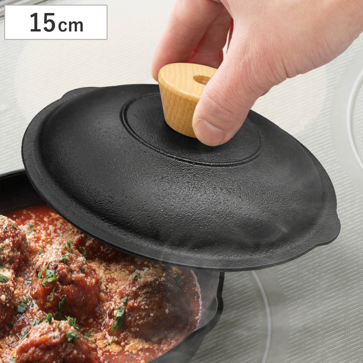 楽天市場】スキレット専用蓋 18cm 鉄鋳物 スキレットカバー （ 蓋 ふた