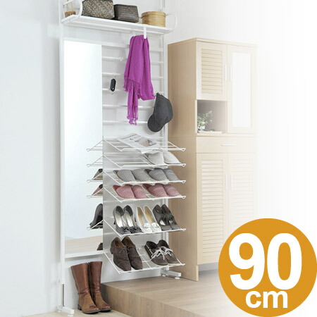 Share Out With Shoe Rack Walls Width 90 Cm Mirror Prop Box Shoes Storage Ladder