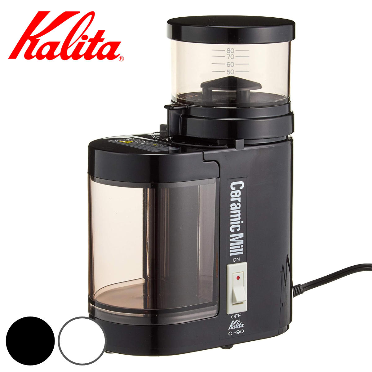 ナイスカットミル（レッド） カリタ 珈琲 自動ミル 希少 Amazon | Kalita ナイスカットミル (レッド) | カリタ(Kalita) | 電動
