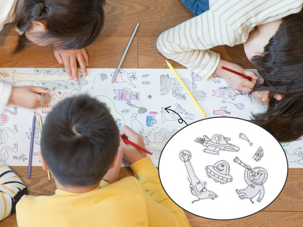 【楽天市場】シール 塗り絵 ペインタホリック シール ウチュウ （ ぬりえ ぬり絵 こども 子ども 子供 大人 シール シールタイプ 宇宙