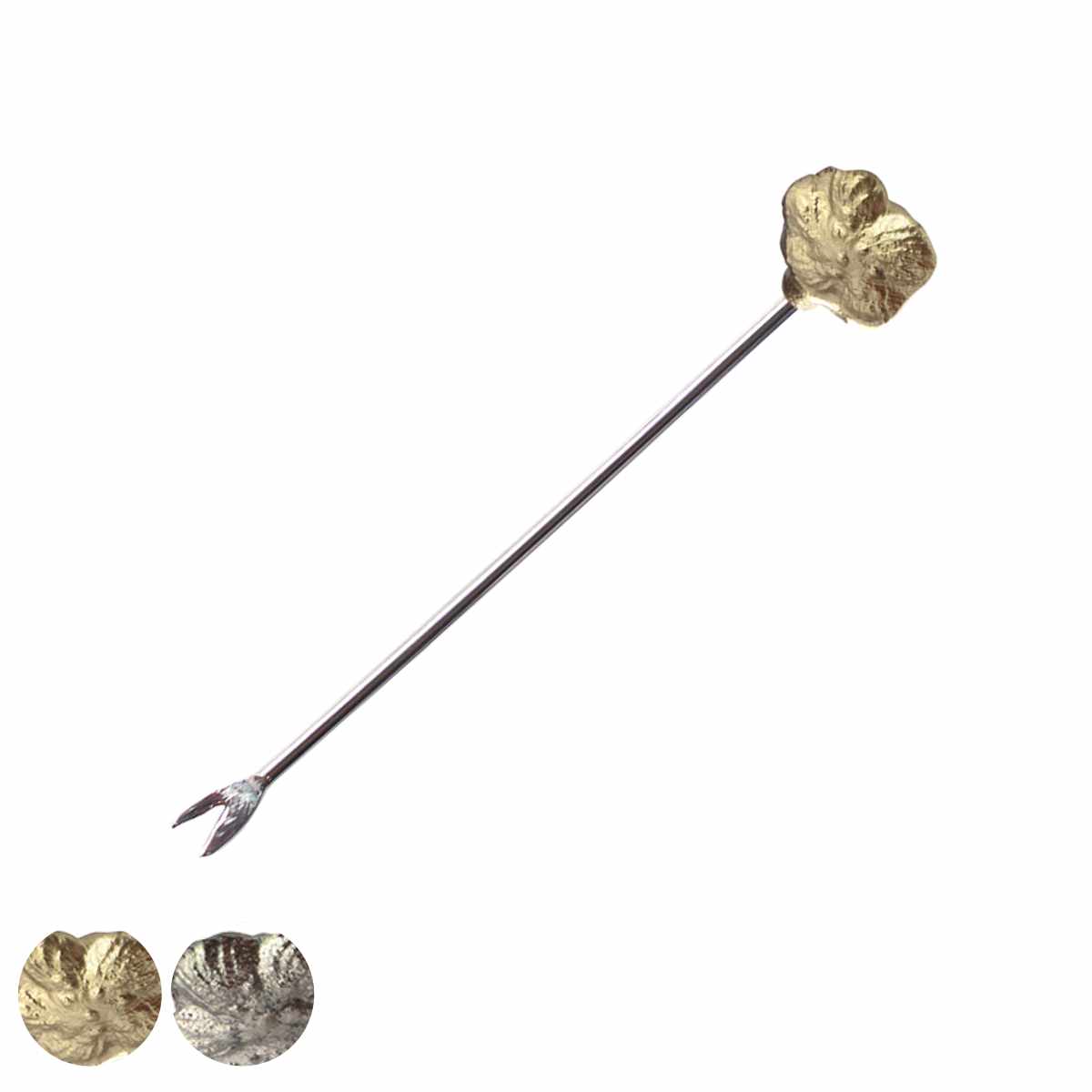 楽天市場】フルーツフォーク 11cm ピック デイジー アルミニウム