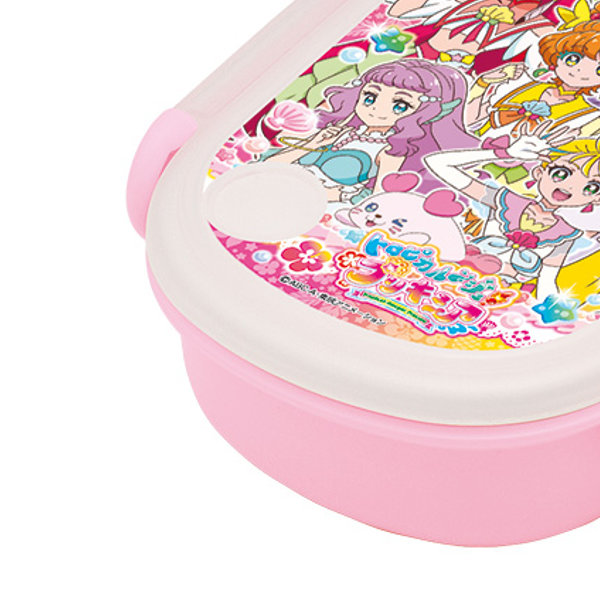 楽天市場 お弁当箱 トロピカル ジュ プリキュア 1段 小判 350ml 子供 ランチボックス 弁当箱 レンジ対応 食洗機対応 トロピカルージュプリキュア プリキュア 幼稚園 保育園 プラスチック 子供 中子付き 一段 キャラクター 子ども リビングート 楽天市場店