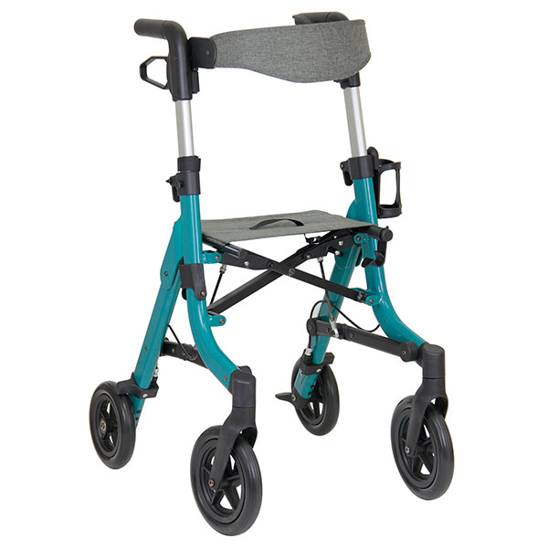 歩行車 タイヤ 歩行器 コンパクト 折りたたみ テイコブマルシェ 送料無料 歩行器 幅51cm 歩行器 タイヤ 押し手高さ調節 4段階 介護用 高齢者 手押し車 歩行補助カート 介護用品 転倒防止 歩行関連用品 リビングート 店日本人の体型にフィットする欧州風歩行車