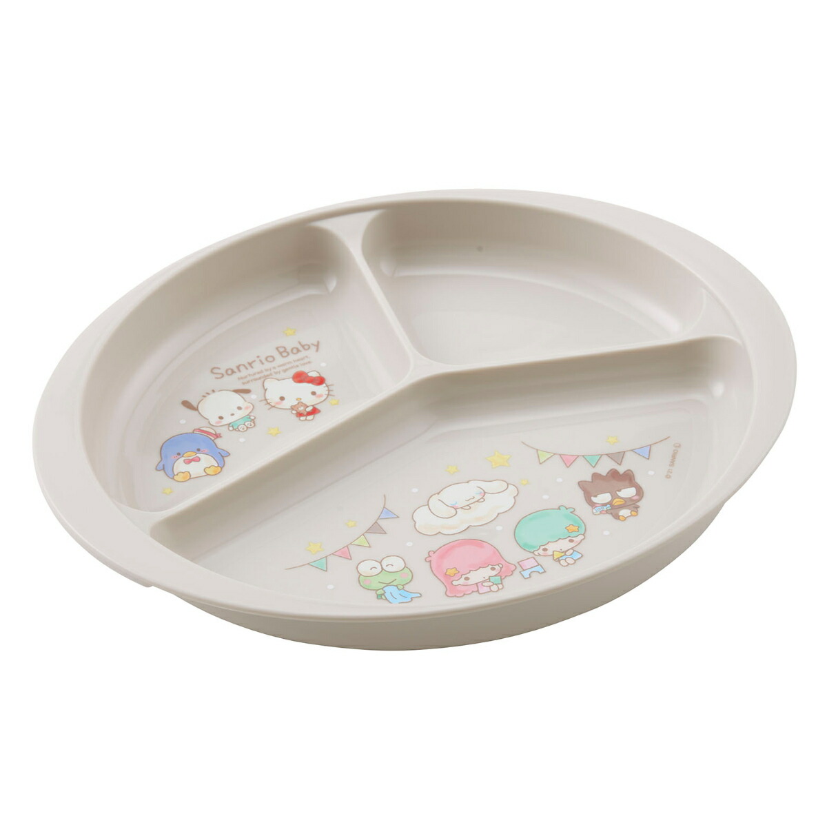新品　サンリオ　ベイビーマイロ プラ食器セットの入れ物 Amazon｜スケーター(Skater) ベビー食器 ランチプレート 子供用