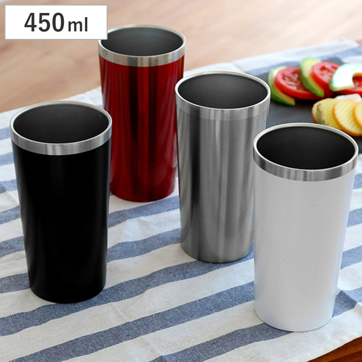 楽天市場】タンブラー 450ml Zalatto サーモタンブラー