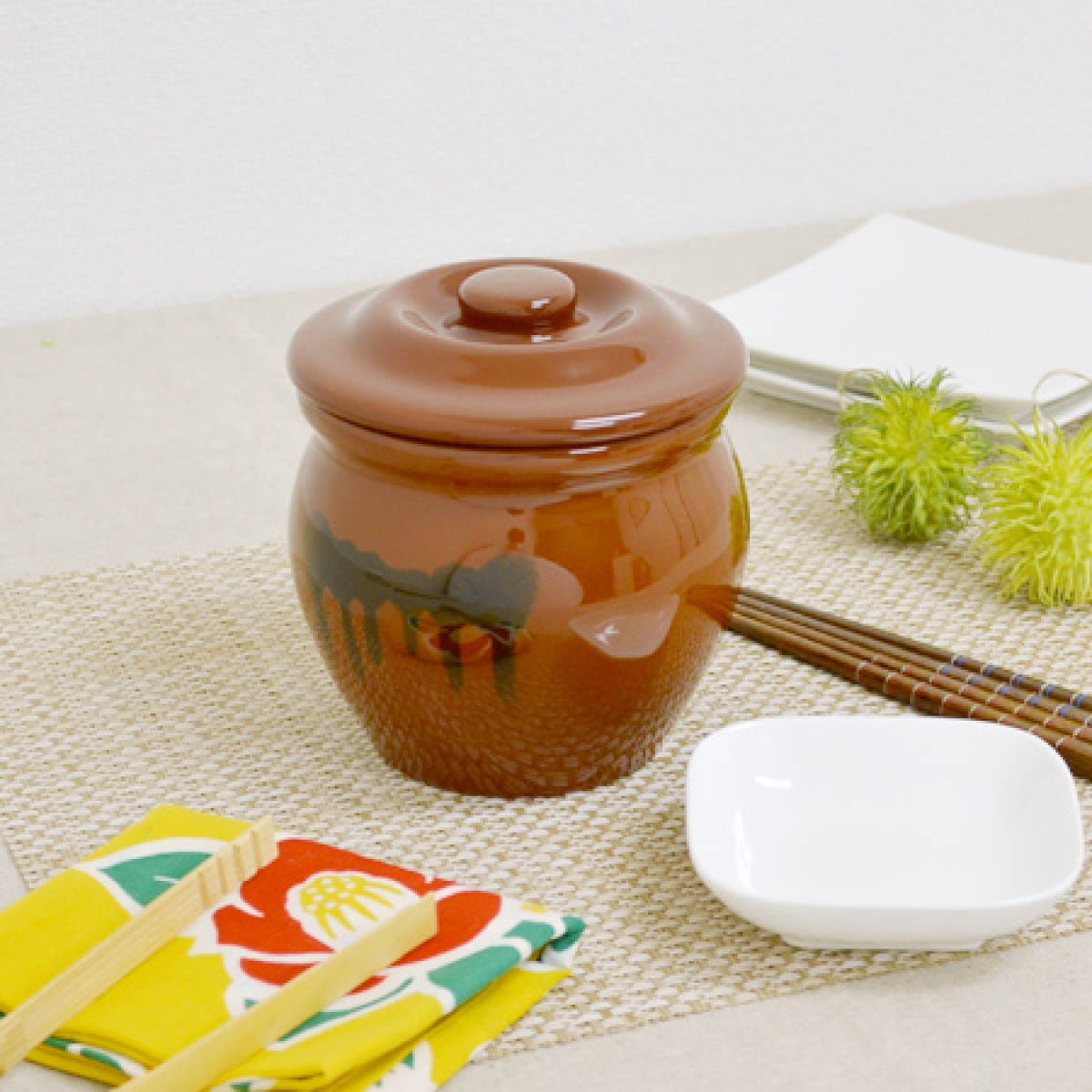 漬物容器 540ml～9L 丸かめ ミニ壺 1号～5号 蓋付き 陶器 （ 漬物樽 つけもの容器 漬け物容器 漬物 漬け物 つけもの 容器 保存 ぬか漬け 漬けもの 漬物器 かめ 壺 保存容器 540ml 900ml 1.8L 3.6L 5.4L 7.2L 9L ）