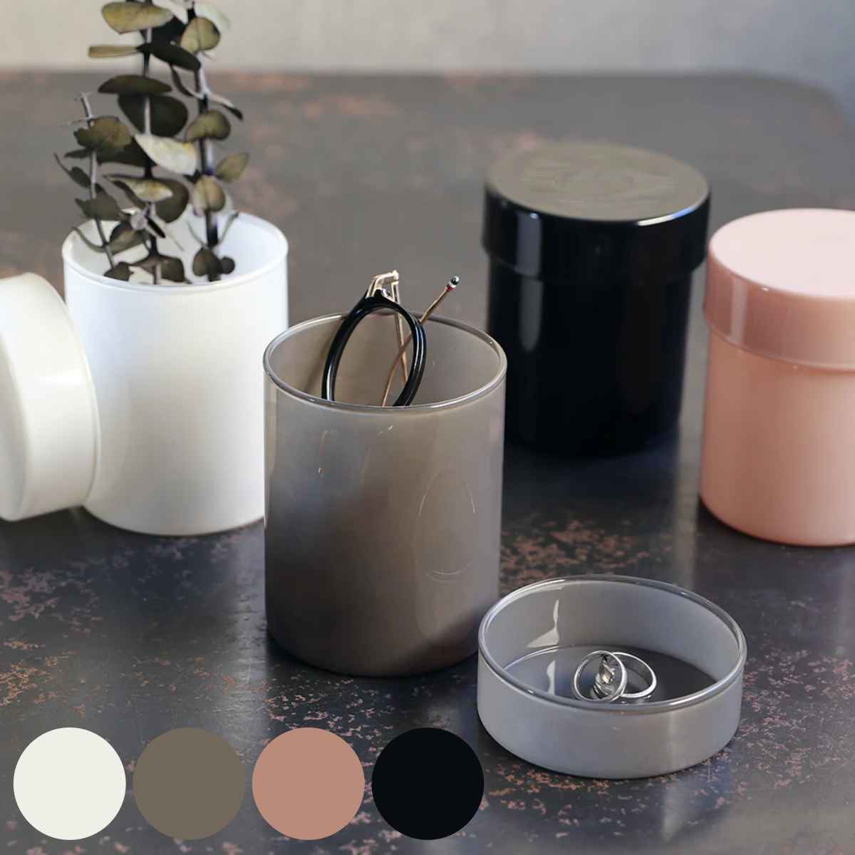 楽天市場】キャニスター 収納 ガラス 仕舞う 飾る インテリア 小物入れ