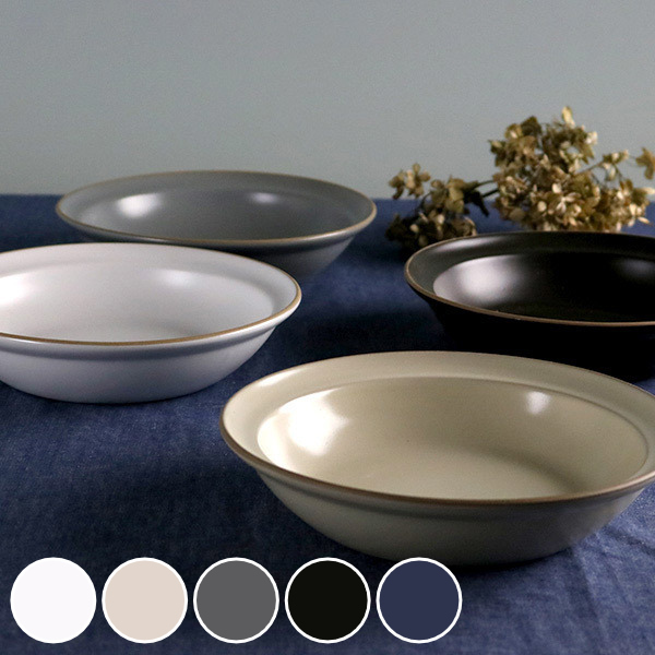 新品ヒースセラミックスお皿グレー5枚セット