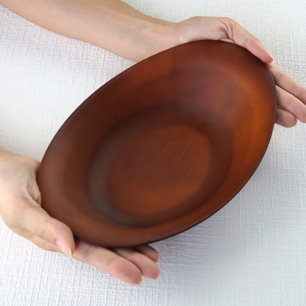 【楽天市場】カレー＆パスタ皿 26cm SEE カレー皿 プラスチック 食器 皿 日本製 おしゃれ （ 電子レンジ対応 食洗機対応 木製風