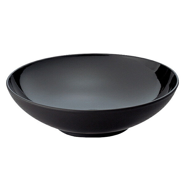 ボウル 29cm M.STYLE スウィーツパレット ブラック 皿 食器 洋食器 磁器 美濃焼 日本製 （ 送料無料 食洗機対応 電子レンジ対応 大鉢 丸 ラウンド 深鉢 大皿 煮物鉢 大皿料理 盛り鉢 おしゃれ モダン 黒 ）