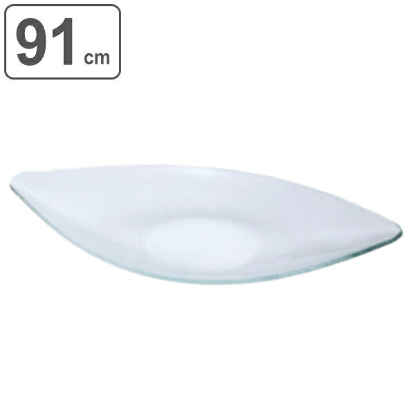 プレート 91cm LL 舟型 M.STYLE グランデヴェートロ 皿 食器 ガラス製 （ 送料無料 長皿 舟 カヌー 特大 大皿 プラター 大皿料理 盛皿 ガラス フルーツボウル ビュッフェ オードブル 盛り込み ガラス皿 おしゃれ モダン ）