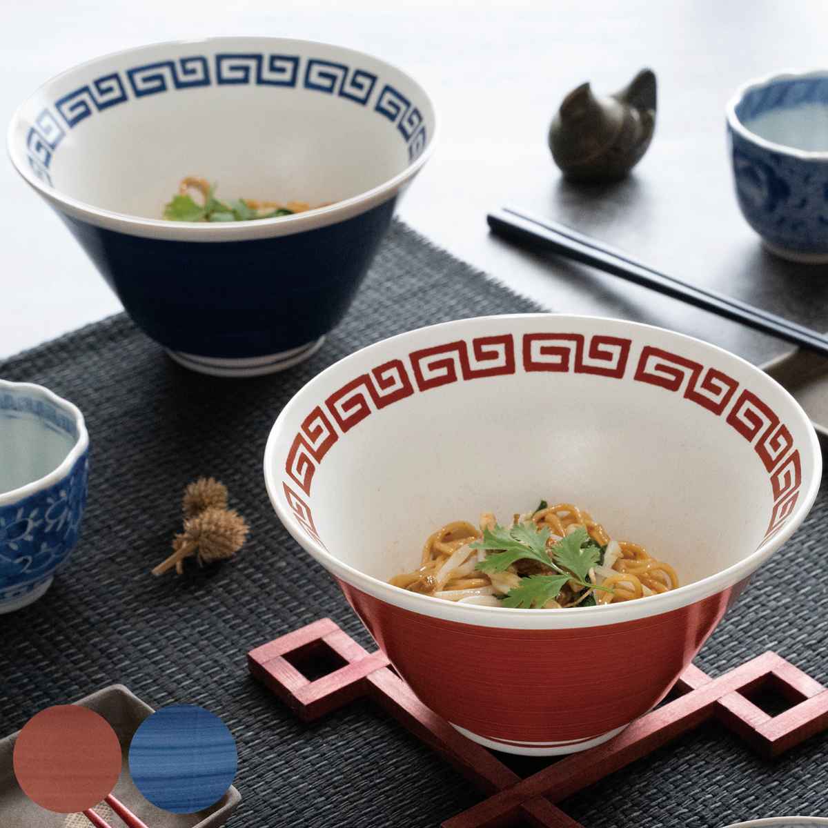 ラーメン丼 ラーメン どんぶり 高級ラーメン丼 鳳凰6.8高台丼 直径21.2cm 高
