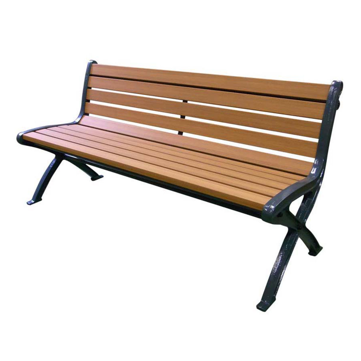 業務用 屋内外対応リサイクルベンチRB5 肘なし 150cm 2～3人掛け （ 法人限定 送料無料 ベンチ 長椅子 屋内 屋外 木柄 木目調 約 150センチ 屋外用ベンチ 屋内用ベンチ 二人掛 チェア イス 椅子 2人掛 3人掛 背付きベンチ ）