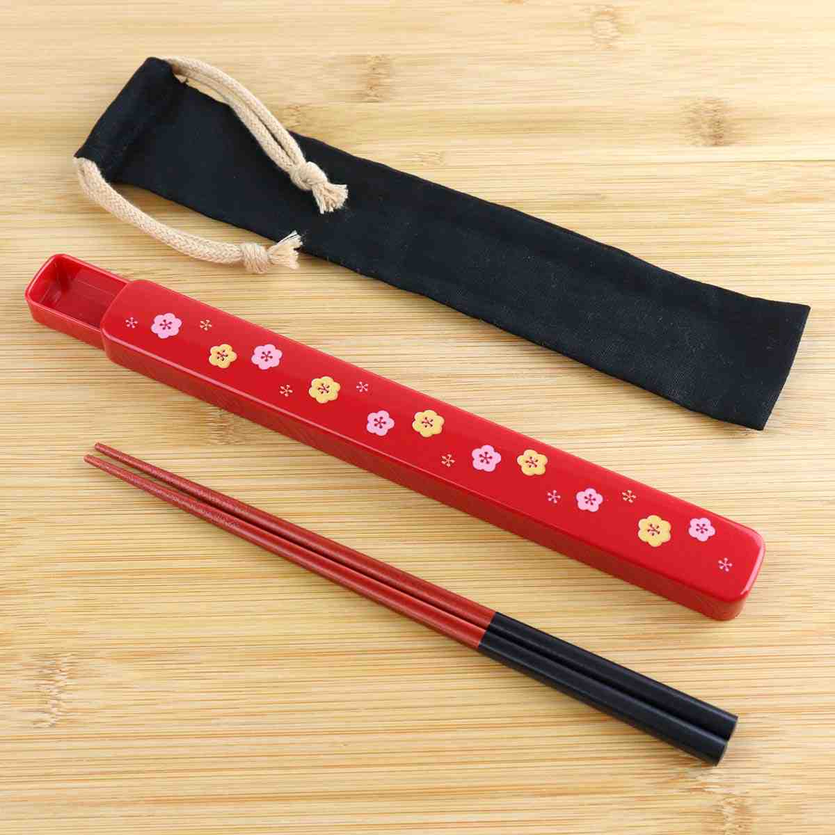 楽天市場】巾着付き箸箱セット 21cm 花火 （ 箸 箸箱 お箸 はし箱