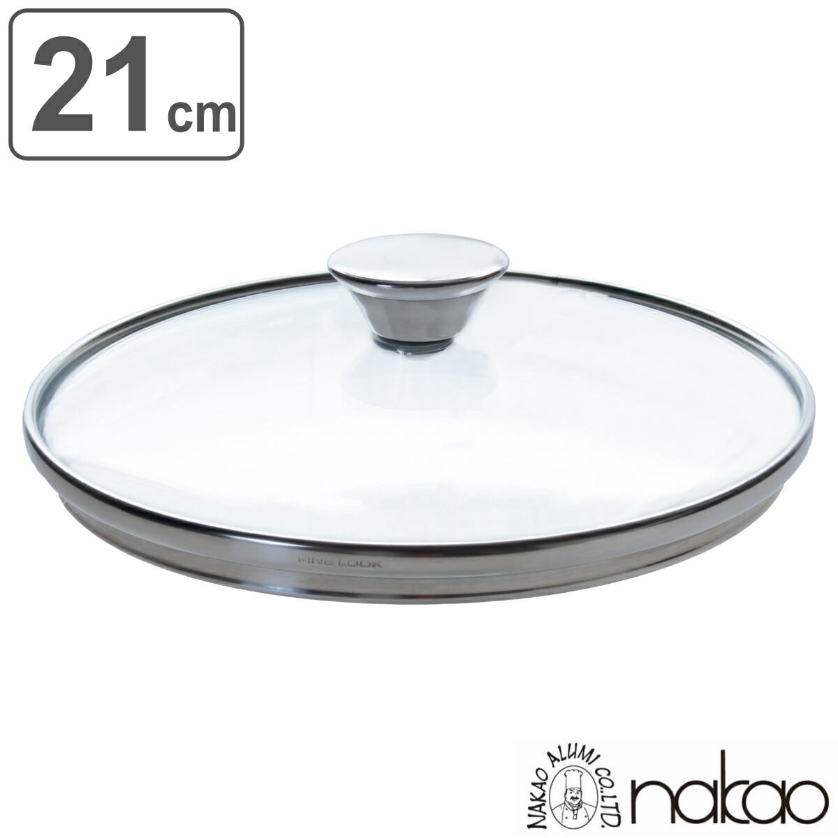 楽天市場】ガラス蓋 15cm ハムエッグパン用 中尾アルミ （ 蓋 フタ