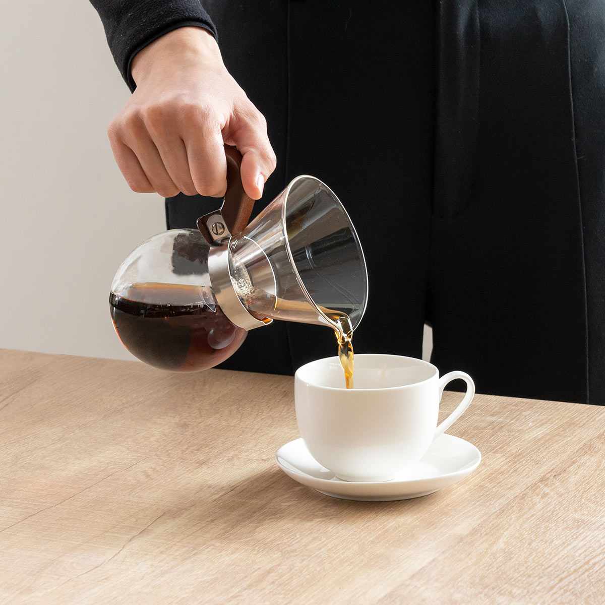 コーヒーメーカー 250ml 2杯用 ロクサン 63 ガラス （ コーヒー サーバー フィルター ドリッパー セット ドリップコーヒー メーカー 2杯 コーヒーサーバー おしゃれ ）