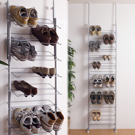 Livingut Prop Wall Shoe Rack Width 53 Cm Share Out Storage Prop Wall Shoe Rack Width 53 Cm Share Out Storage Shelves Thin Bo Stretching 突pa Or P25jan15