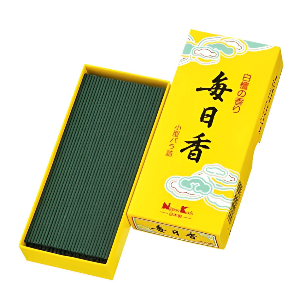 楽天市場】お線香 毎日香 中型 バラ詰 （ 日本香堂 白檀 30分燃焼 家庭