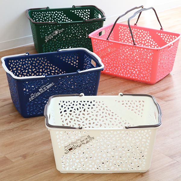 楽天市場 スヌーピー 買い物かご 買い物カゴ バスケット ショッピングバスケット ベージュ ネイビー 新柄新色登場 ショッピングバッグ 通販 ランドリー ボール入れ エコバッグ スーパー 工具入れ キャンプ エコバッグ 小物入れ 買物カゴ Usプラザ