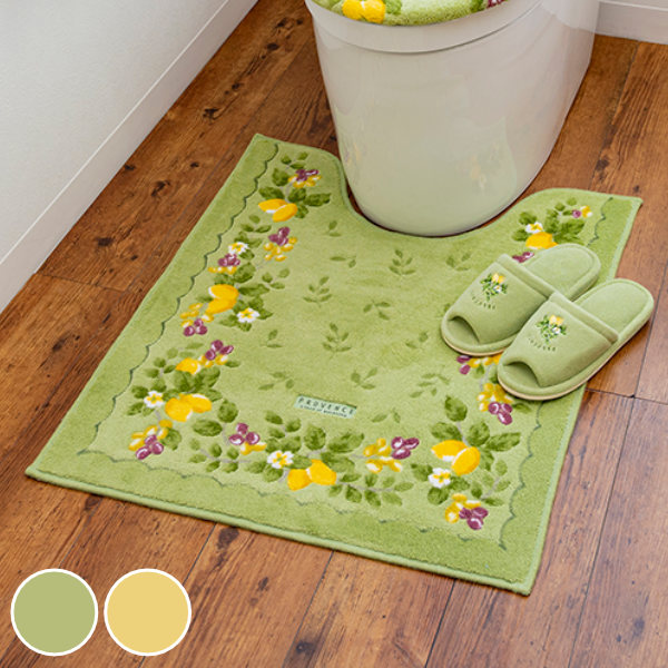 楽天市場】トイレマット 58×60cm プロヴァンス シエル トイレ マット