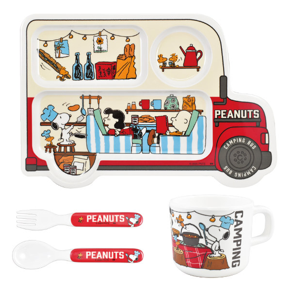 楽天市場 子供用食器 ギフトセット スヌーピー ピーナッツ ランチプレート マグカップ スプーン フォーク キャラクター 食器セット 子供用 Snoopy プレゼント ギフト セット マグ カップ カトラリー ランチ皿 リビングート 楽天市場店