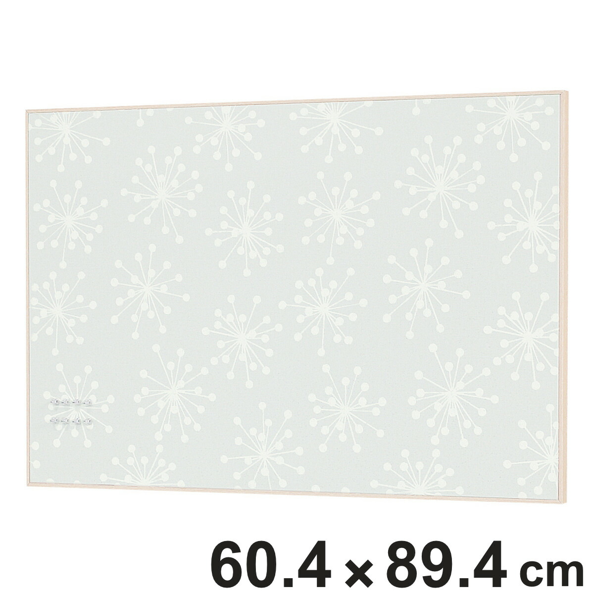 マグネットボード 壁掛け ファブリックパネル 60.4×89.4cm グレー ファブリックマグネットボード （ マグネット ボード 掲示板 メッセージボード スケジュールボード 予定 写真 メモ ピンレス 伝言ボード ）