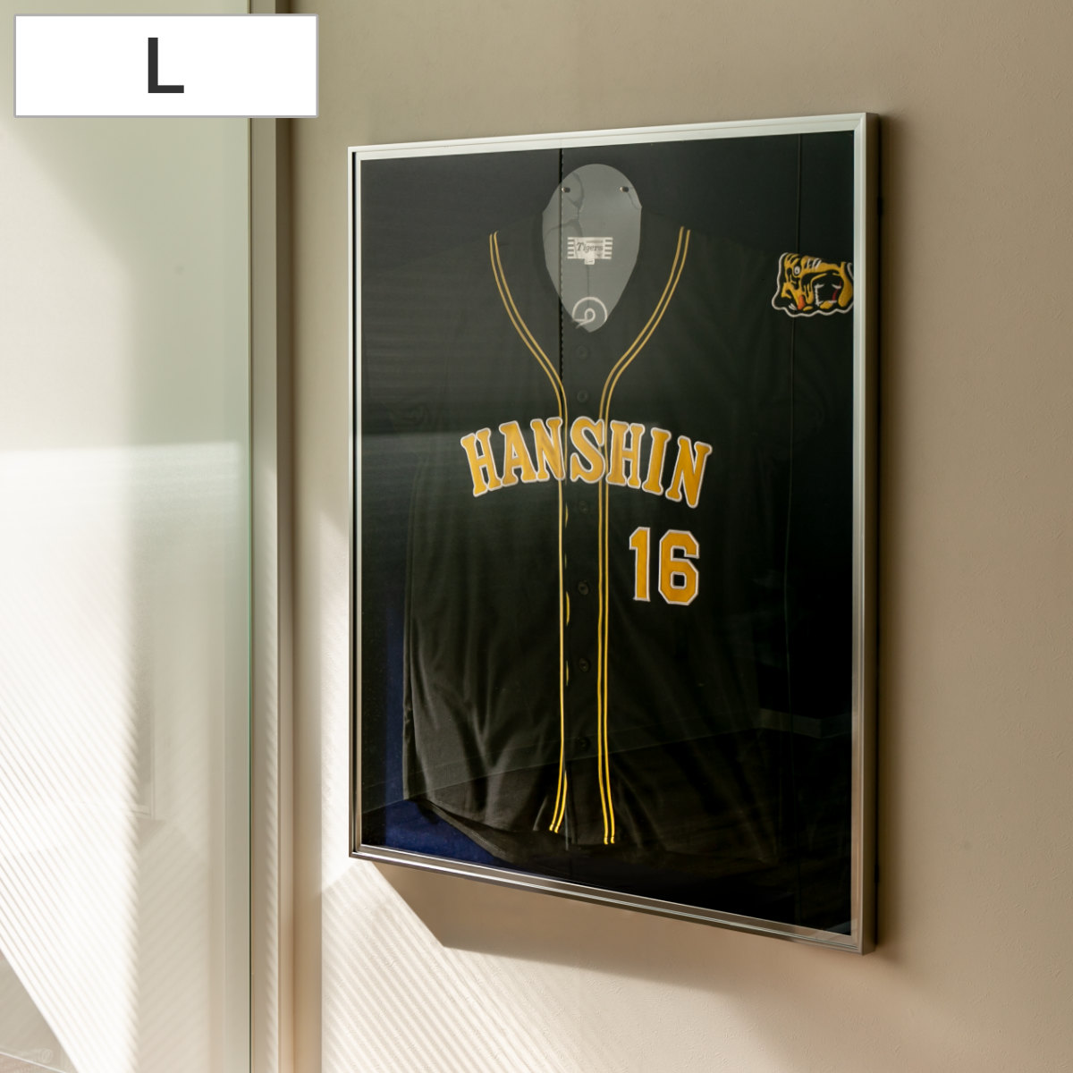 楽天市場】前開きタイプ ユニフォーム額縁 Lサイズ（収容寸法：1100