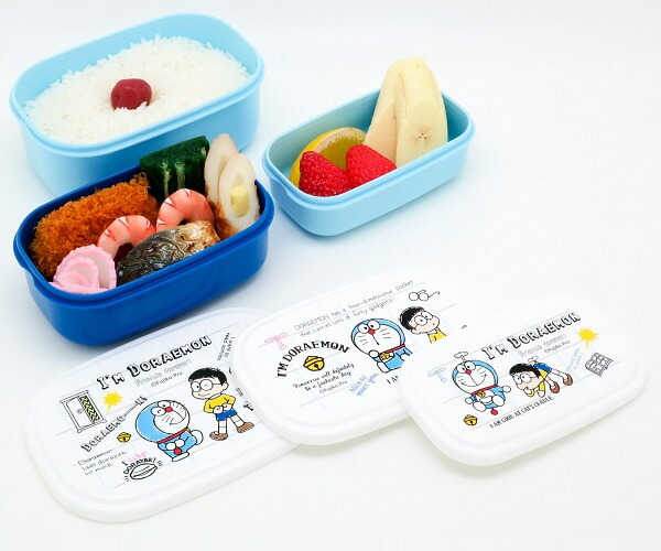 楽天市場 お弁当箱 3個入 シール容器 入れ子式 ドラえもん キャラクター 子供 レンジ対応 保存容器 日本製 デザートケース 180ml 300ml 480ml ランチボックス キャラ 弁当箱 子供用お弁当箱 子ども用 お弁当グッズ ランチグッズ リビングート 楽天市場店
