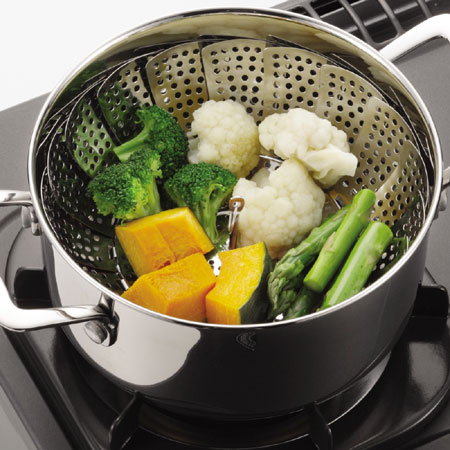 楽天市場】蒸し器 大料理のいろは フリーサイズ蒸し器ジャンボ