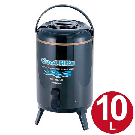 【楽天市場】ウォータージャグ クールヒッツ 10L 保温 保冷 大容量 キャプテンスタッグ （ ウオータージャグ スポーツジャグ 10リットル