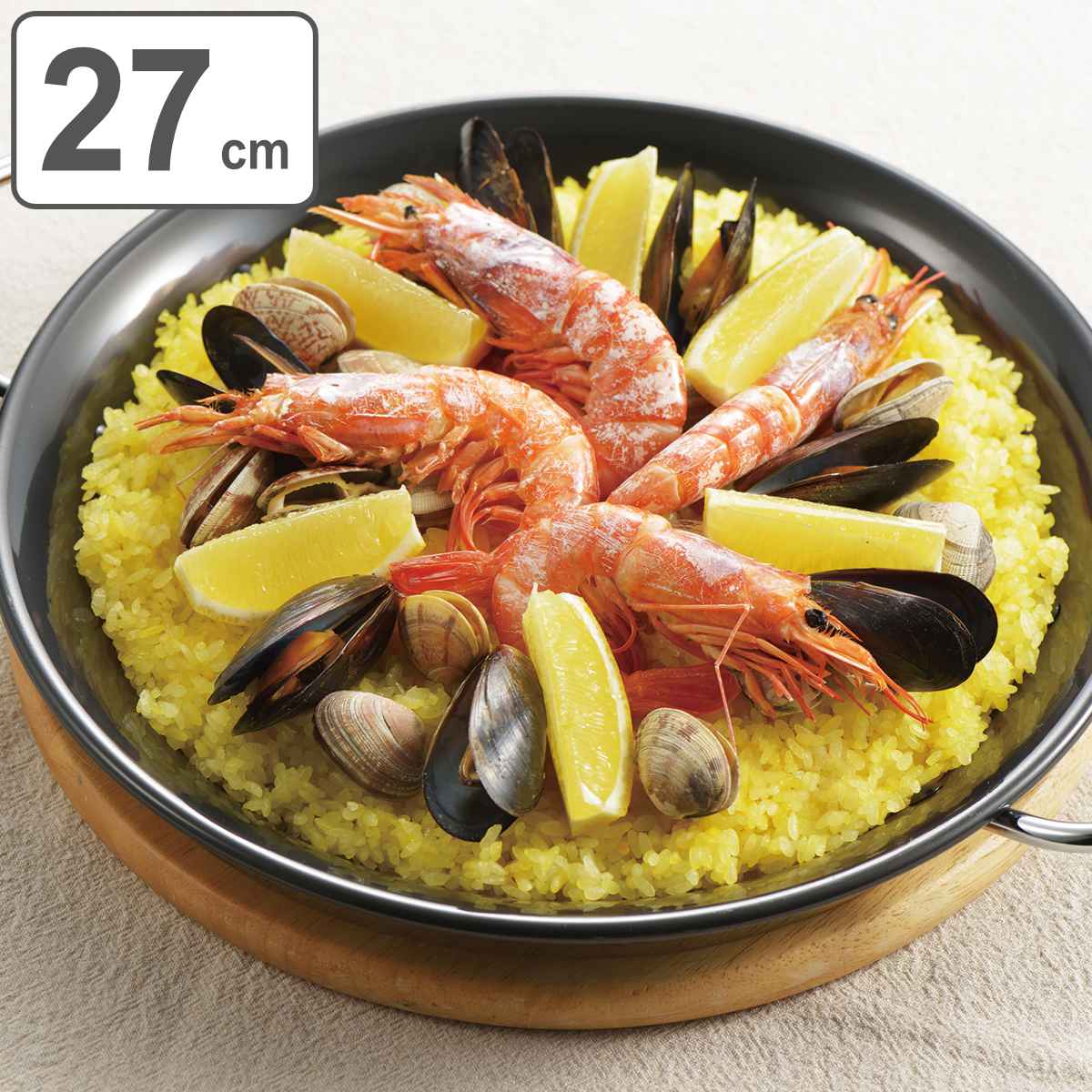 楽天市場】オールステンレス製 18-8 パエリア鍋20cm (両手) (913120) 1