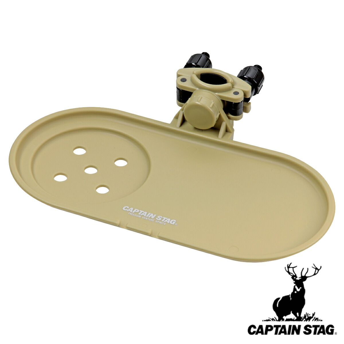 楽天市場】アウトドアチェア用カップホルダー キャプテンスタッグ