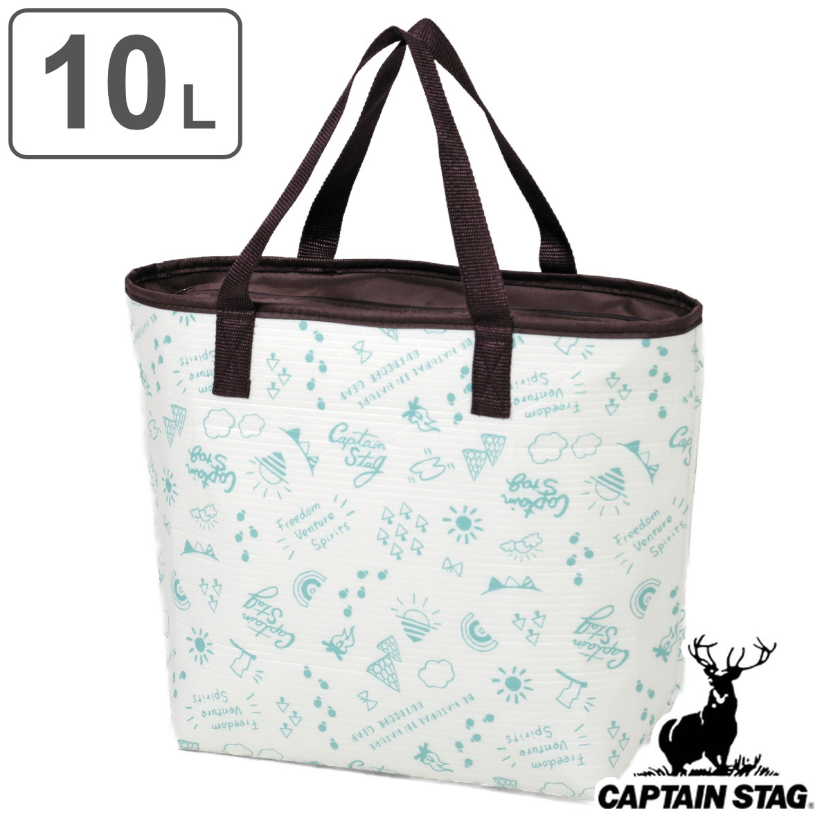 【楽天市場】保冷バッグ 10L トートクーラーバッグ ブランシュ キャプテンスタッグ （ CAPTAIN STAG ソフトクーラー 保冷