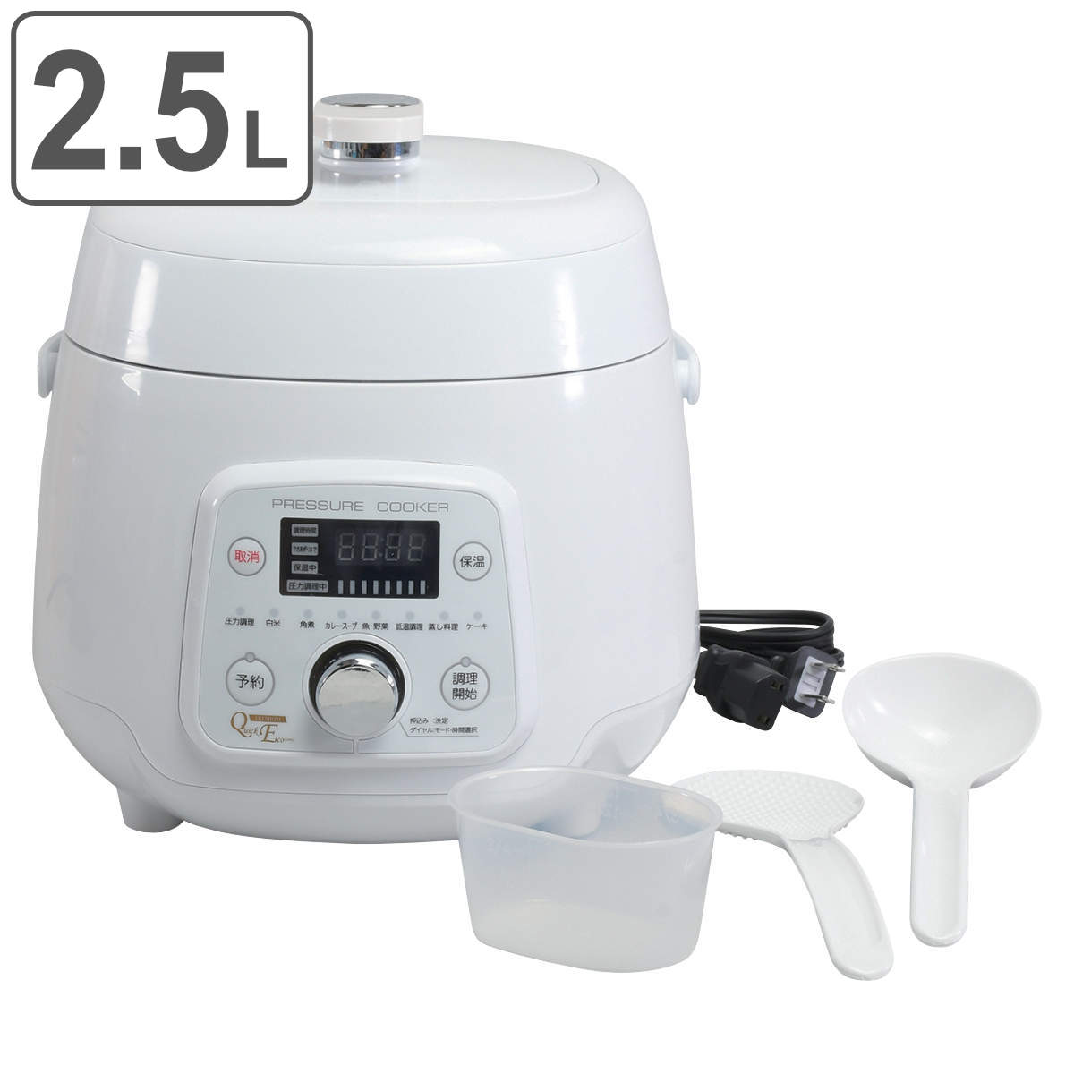 楽天市場】D＆S 家庭用マイコン電気圧力鍋 4.0L レシピブック
