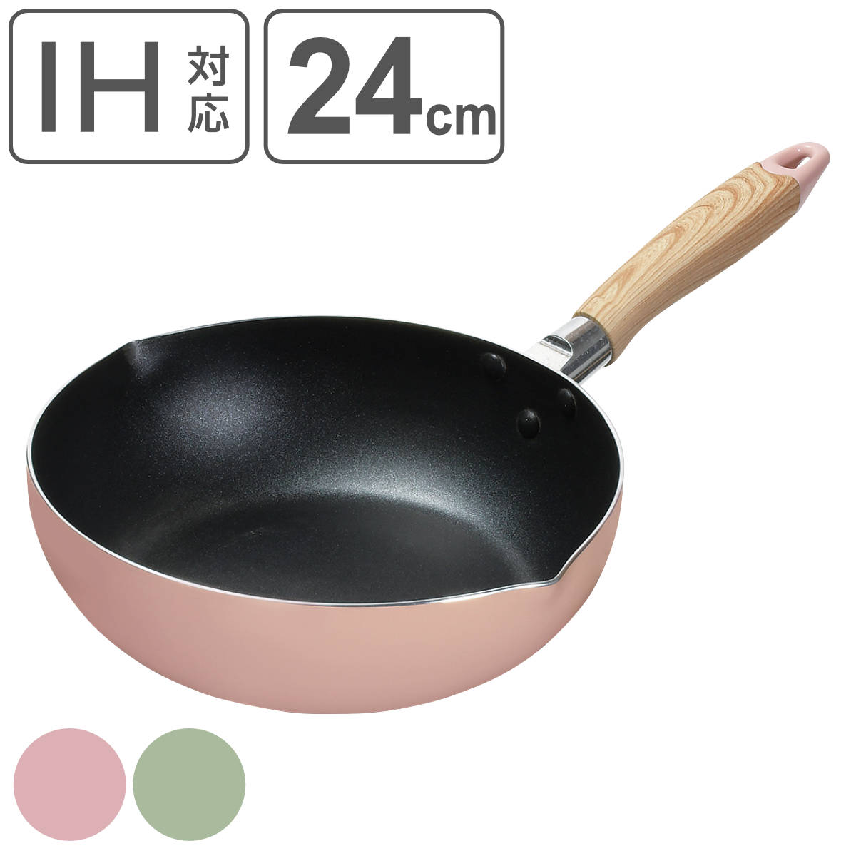 フッ素コーティング 中型鍋 ガス火・IH対応*5 フッ素コーティング 中型鍋 ガス火・IH対応*5 楽天市場】【公式