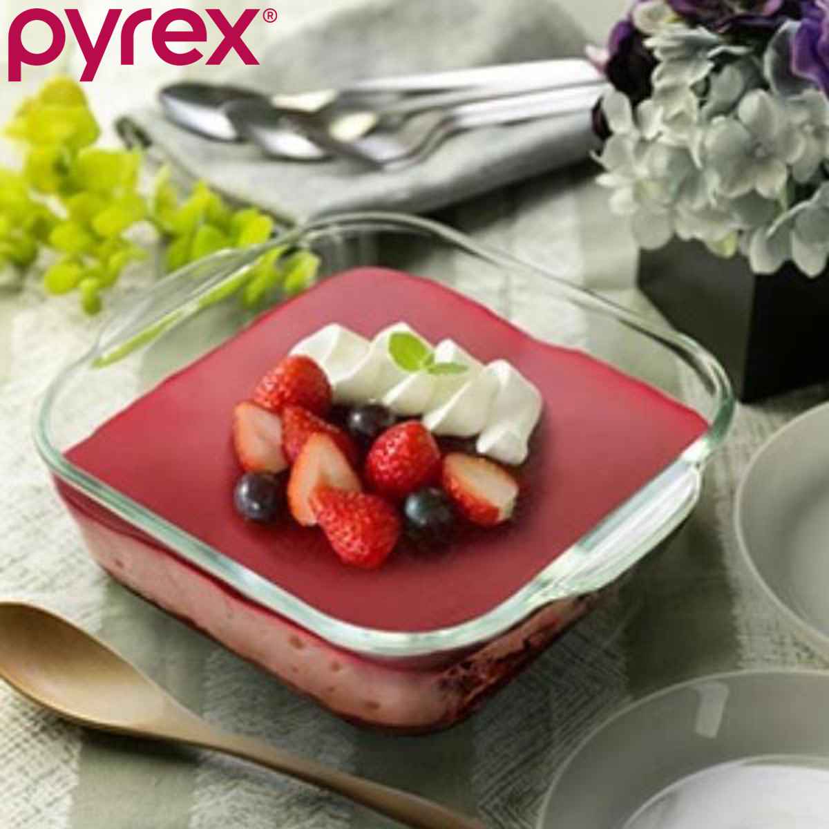 楽天市場】グラタン皿 大皿 18cm Pyrex パイレックス スクエア