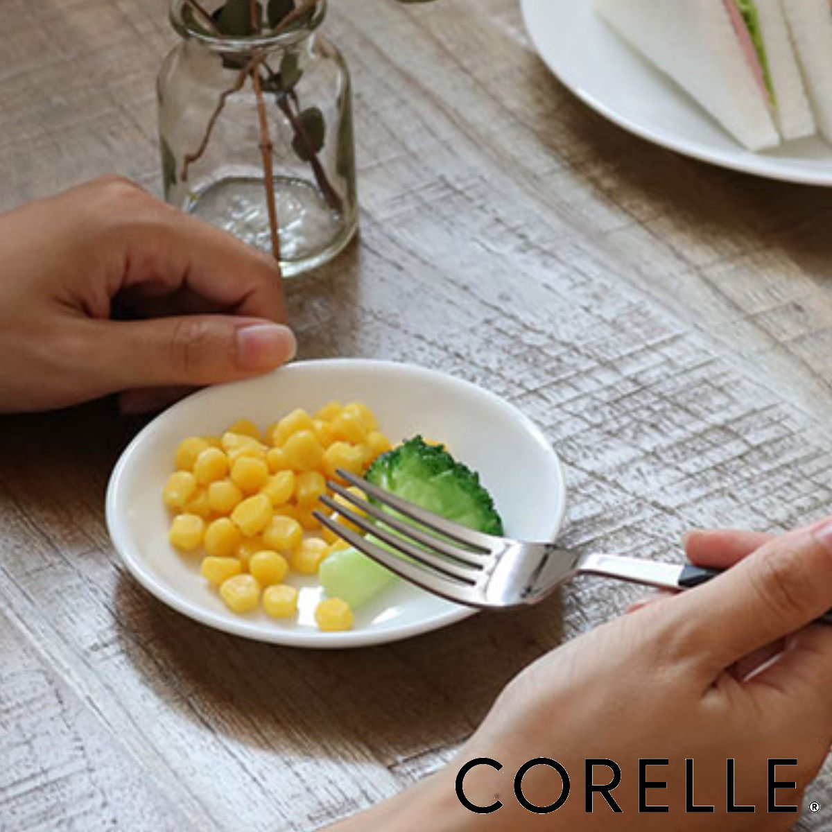楽天市場】プレート 12cm コレール CORELLE 白 食器 皿 ウインター