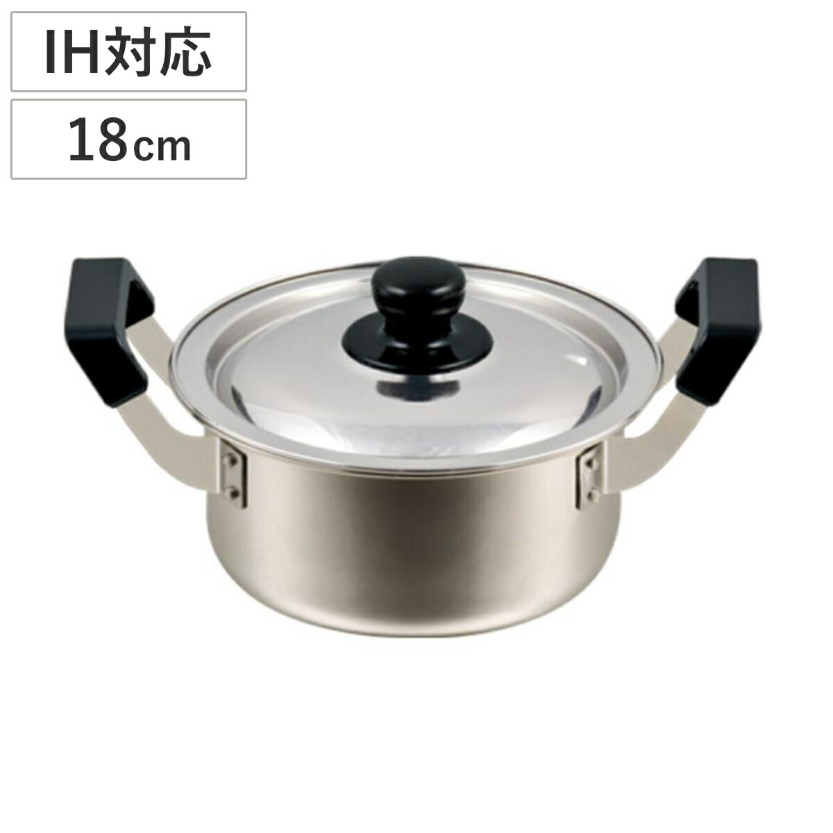 ステンレス　両手ちゃんこ鍋　13個 dショッピング |両手鍋 28cm IH対応 美味彩菜ちゃんこ鍋 ステンレス製